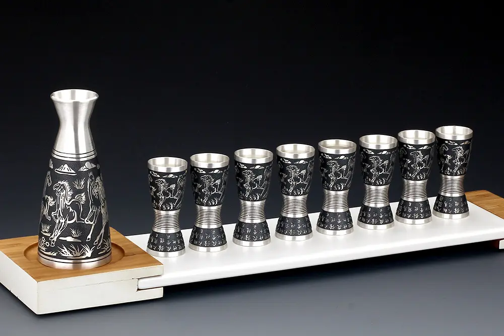 古代銀器皿 古代銀器皿